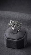 Vintage tribbal cluster ring