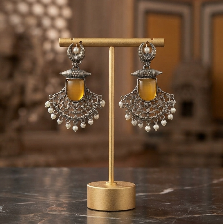 Meher Chandbali Earrings