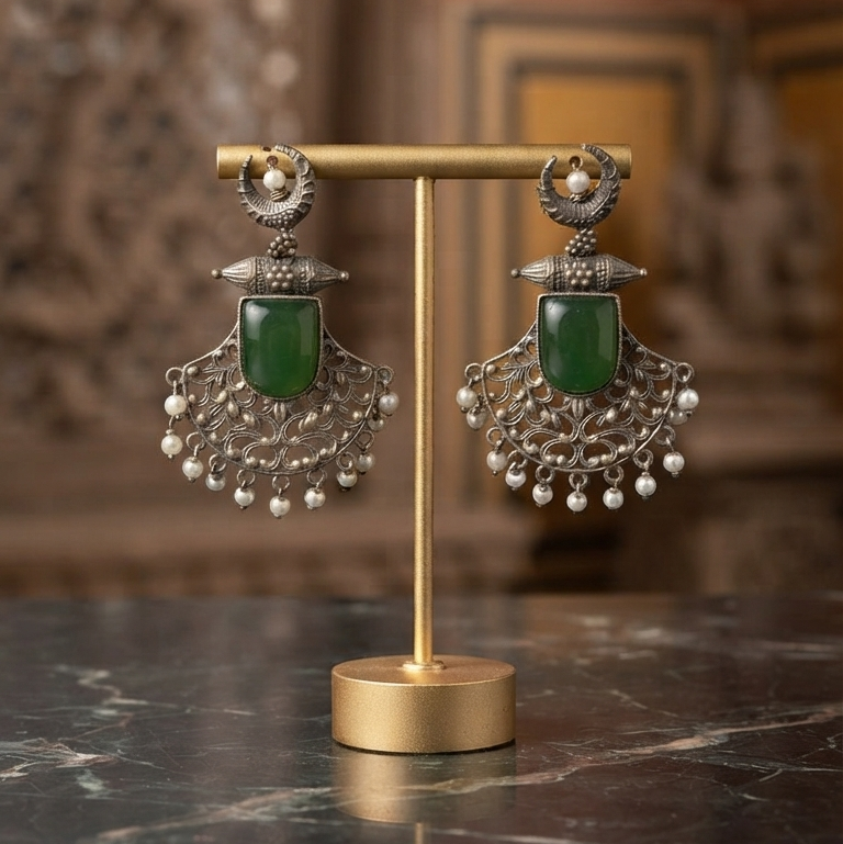 Meher Chandbali Earrings