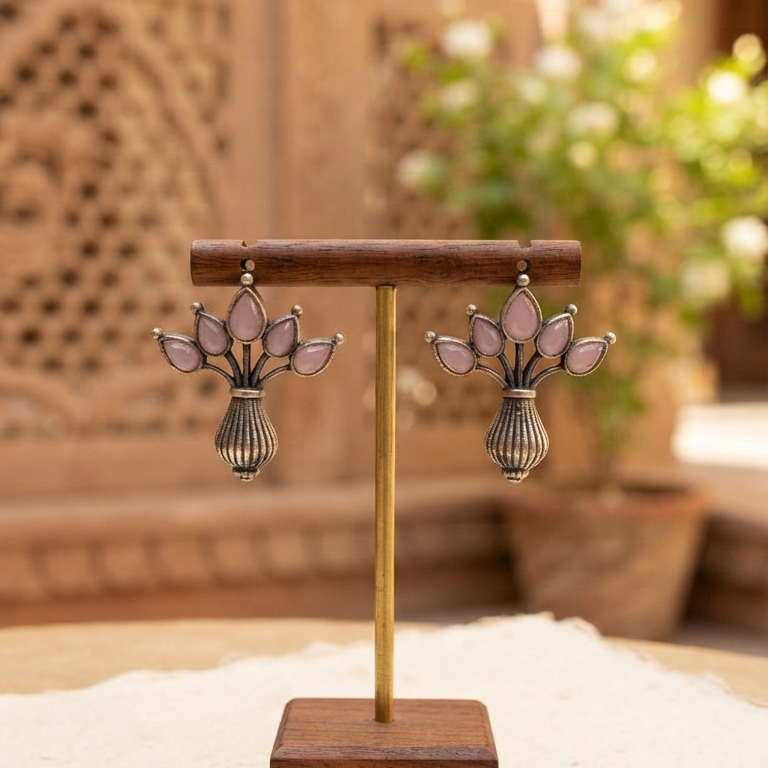Neelam Bloom Earrings