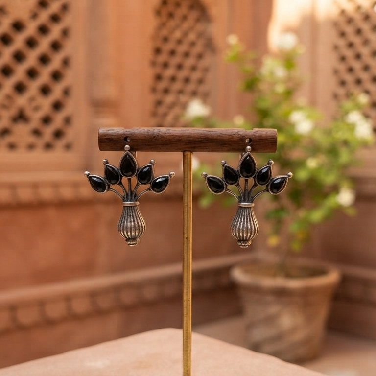 Neelam Bloom Earrings