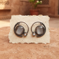 Smoky Aura Earrings