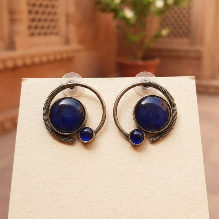 Smoky Aura Earrings