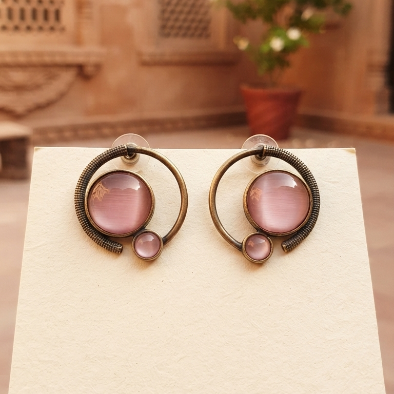 Smoky Aura Earrings