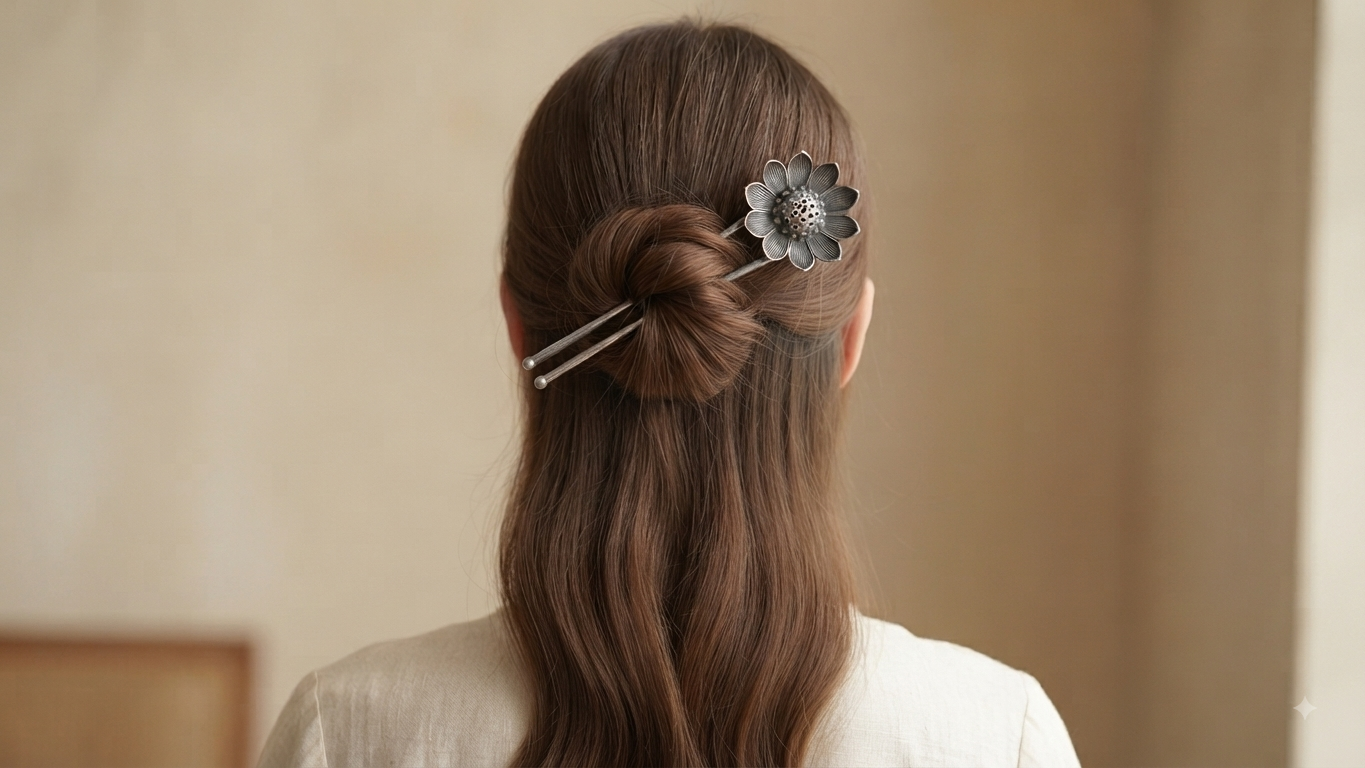 Floral juda pin