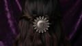 Star burst hair pin