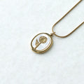 Golden Blossom Pendant