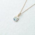 Starfish Shell Square Pendant