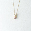 Pink Stone Bunny Pendant