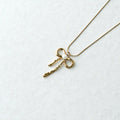 Bow Ribbon Pendant