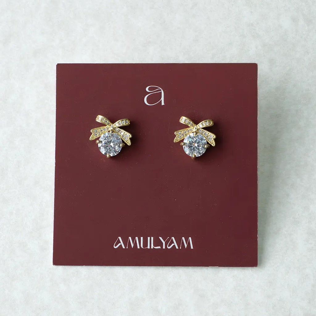 Bow CZ Stud