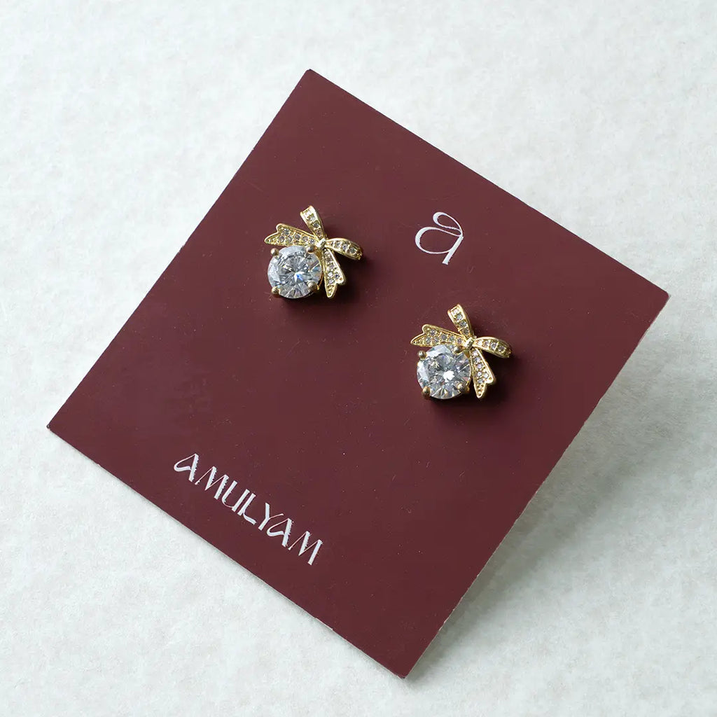 Bow CZ Stud