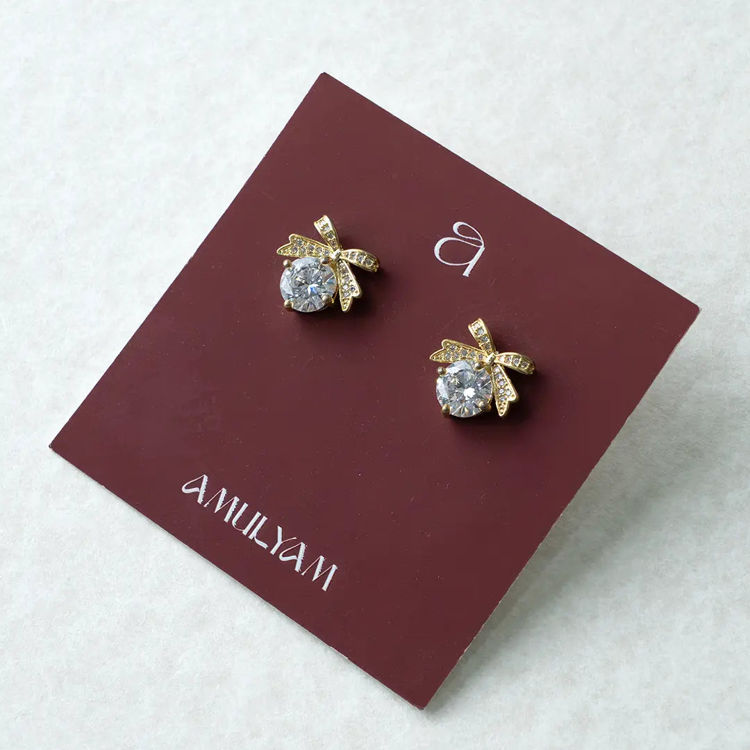 Bow CZ Stud