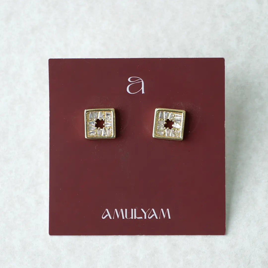 Square Geometric Earrings