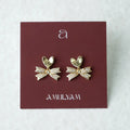 Heart Bow Earrings