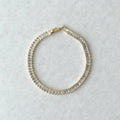 Baguette-Cut Diamond Tennis Bracelet
