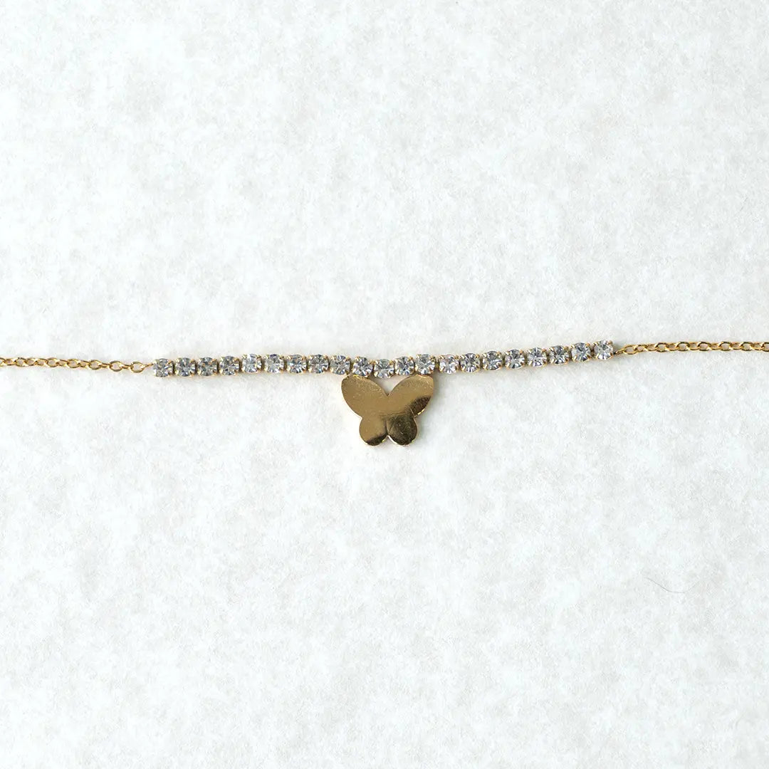 Minimalist Butterfly Bracelet