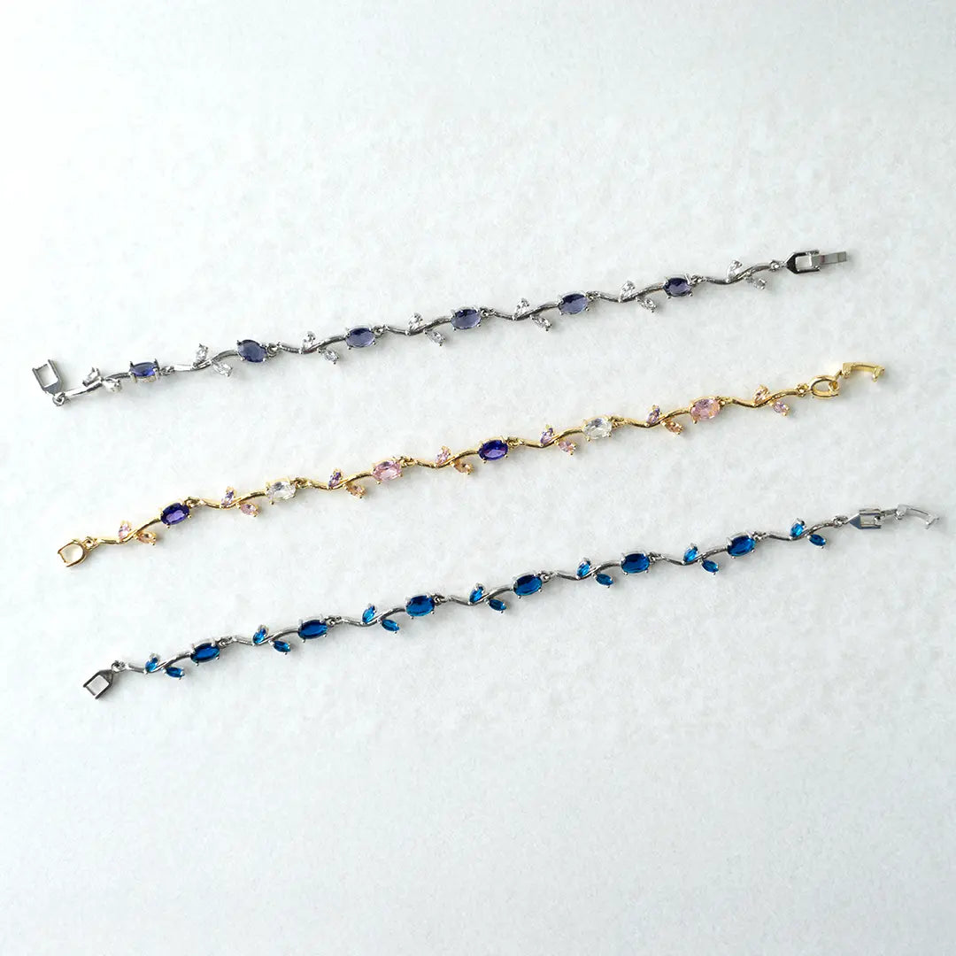 Crystal Tulip Bracelet