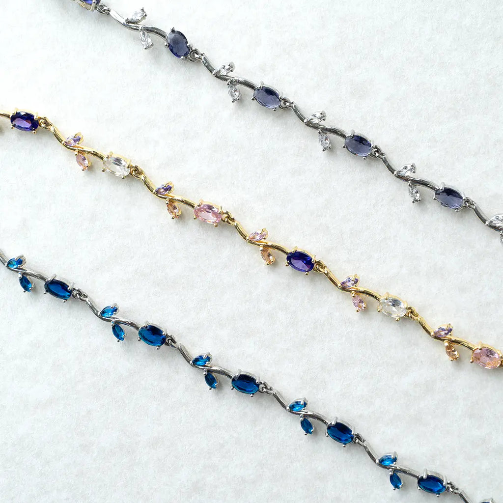 Blue Tulip bracelet