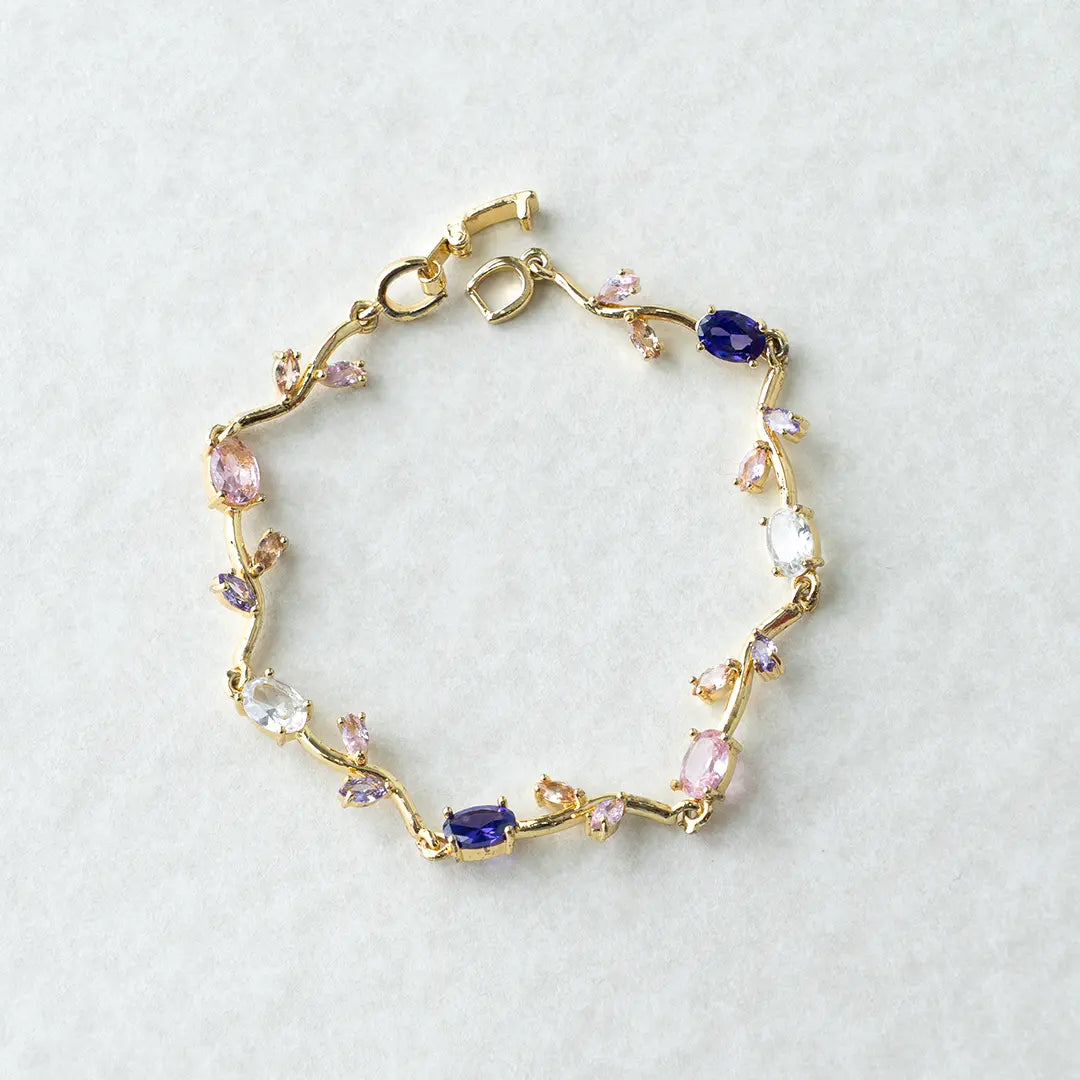 Crystal Tulip Bracelet
