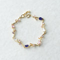 Bloom Tulip Floral Charm Bracelet