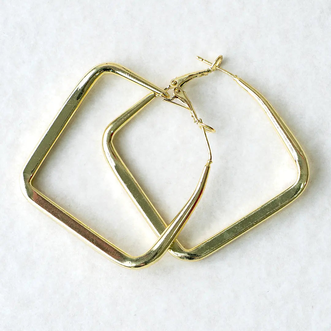 Square Hoop Earrings