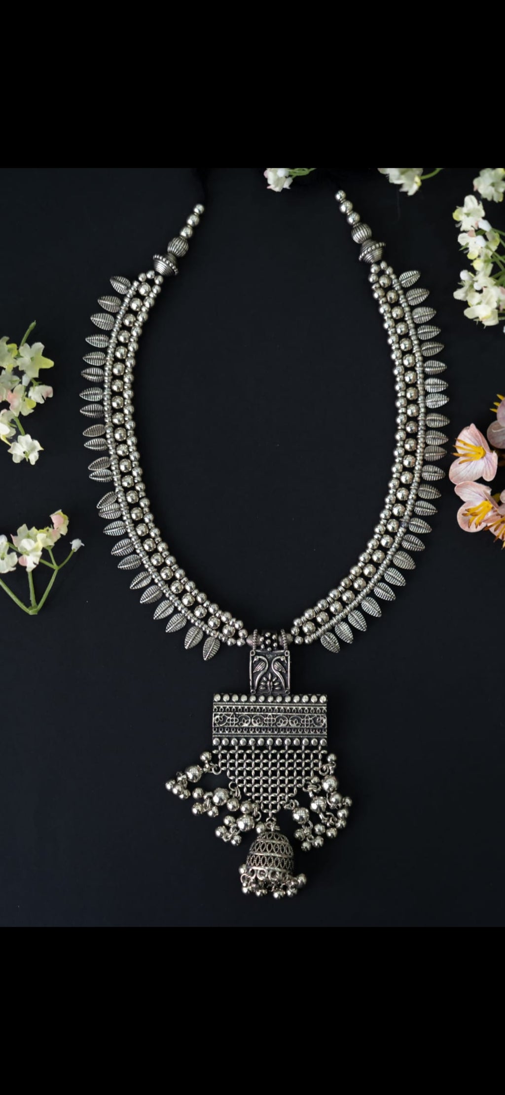 The Silver Sage necklace