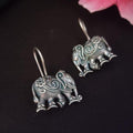 Elephant hanging earrings