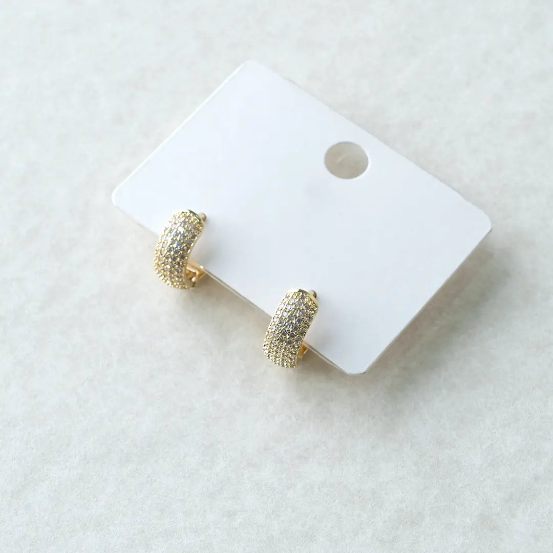 Huggie hoop earrings